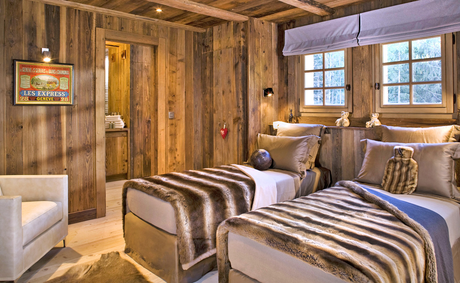 Lovelydays luxury service apartment rental - Chamonix - Chalet Bouquetin - Owner - 5 bedrooms - 5 bathrooms - Single bed - cae45fef90bd - Lovelydays
