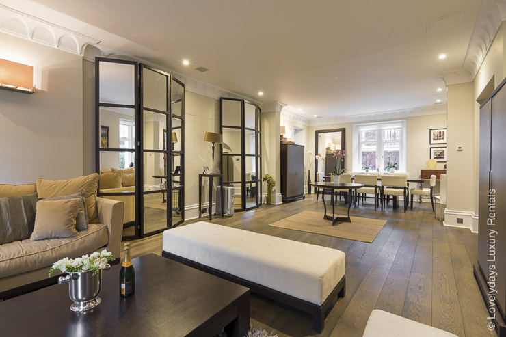 Lovelydays Luxury Rentals introduce you pictures of a beautiful flat in Chelsea , London.