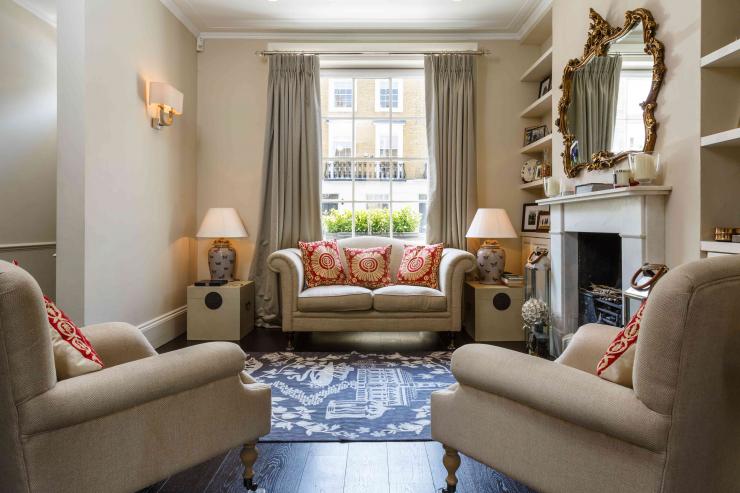 Lovelydays luxury service apartment rental - London - Chelsea - Halsey Street 2 - Lovelysuite - 4 bedrooms - 3 bathrooms - Luxury living room - a16fed50b12e - Lovelydays