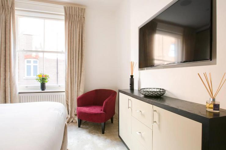 Lovelydays luxury service apartment rental - London - Knightsbridge - Herbert Street - Partner - 1 bedrooms - 1 bathrooms - TV - 3f754e9cd5c1 - Lovelydays