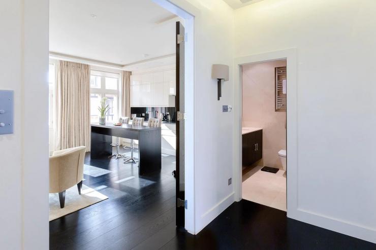 Lovelydays luxury service apartment rental - London - Knightsbridge - Herbert Street - Partner - 1 bedrooms - 1 bathrooms - Luxury living room - 67fd4ddc6e25 - Lovelydays