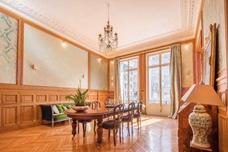 Lovelydays luxury service apartment rental - Île-de-France - Paris - Avenue Wagram - Partner - 4 bedrooms - 3 bathrooms - Luxury living room - 46acf112f3e4 - Lovelydays